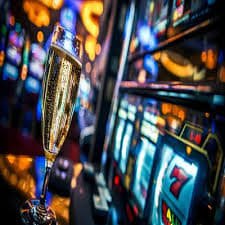 klik365 slot games displayed on mobile phone with colourful game artwork and bonus indicators